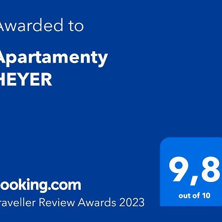 Apartamenty Heyer Łódź Buitenkant foto